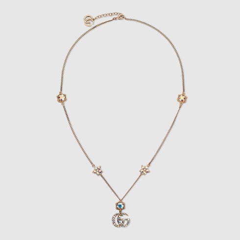 GG Marmont crystal necklace
