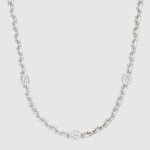 Gucci Interlocking chain necklace Detail 2