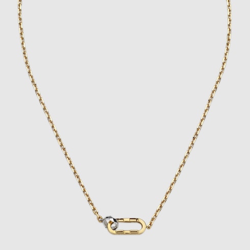 Collier chaîne Gucci Link to Love 18 carats