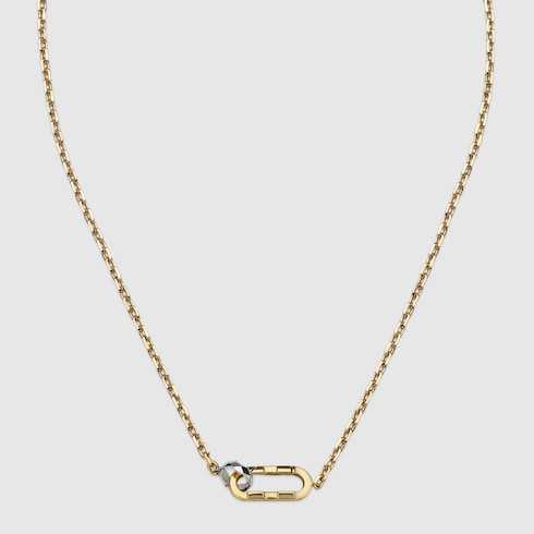 Gucci Link to Love 18k chain necklace Detail 2