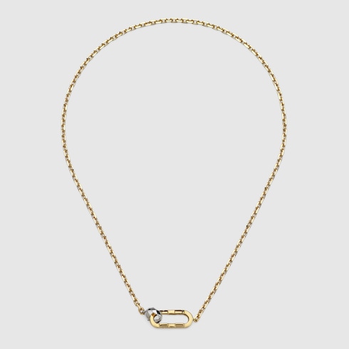 Collier chaîne Gucci Link to Love 18 carats