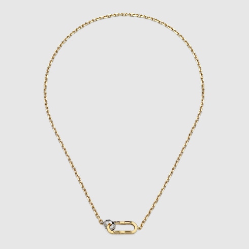 Gucci Link to Love 18k chain necklace Detail 2