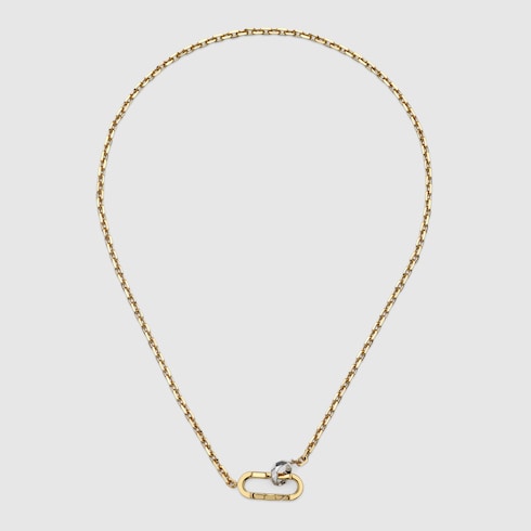 Collier chaîne Gucci Link to Love 18 carats