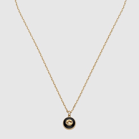 Gucci Interlocking 18k chain necklace Detail 2