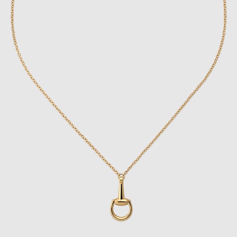 Collier avec chaîne à détail Mors 18 carats