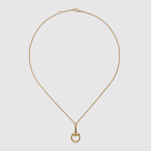 18k Horsebit chain necklace