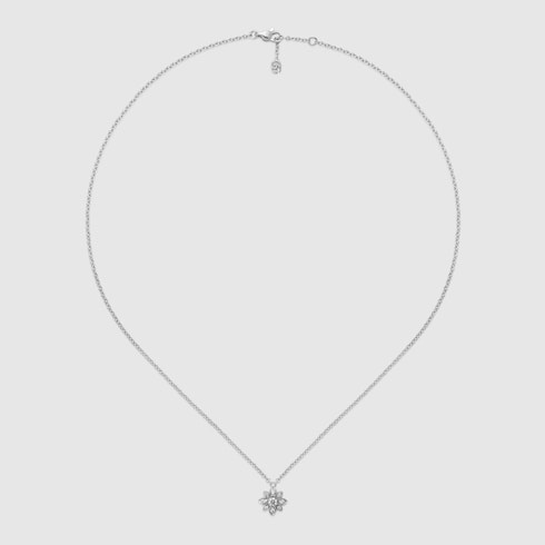 Collier chaîne 18 carats Gucci Flora