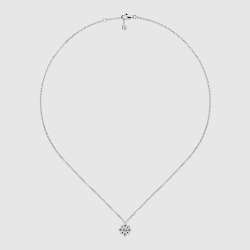 Collier chaîne 18 carats Gucci Flora