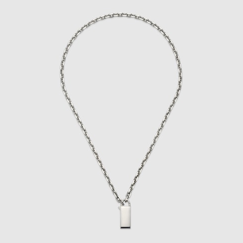 Trademark chain necklace with padlock Detail 5