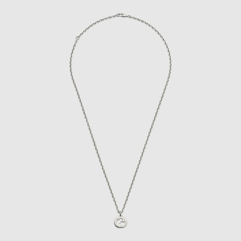 Collana a catena Gucci Interlocking
