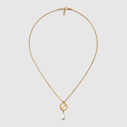 Collana Gucci Blondie con cristalli