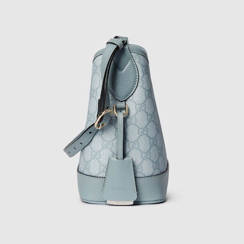 Ophidia small shoulder bag in Blue GG Canvas | GUCCI® SI