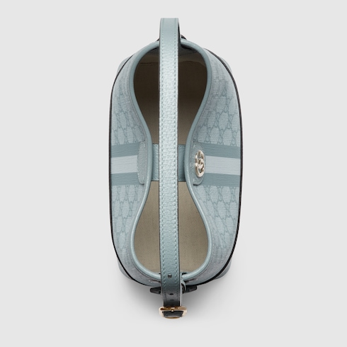 Ophidia small shoulder bag in Blue GG Canvas | GUCCI® SI