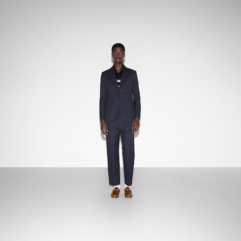 GG cotton blend formal jacket