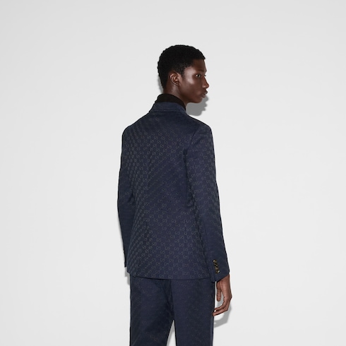 GG cotton blend formal jacket