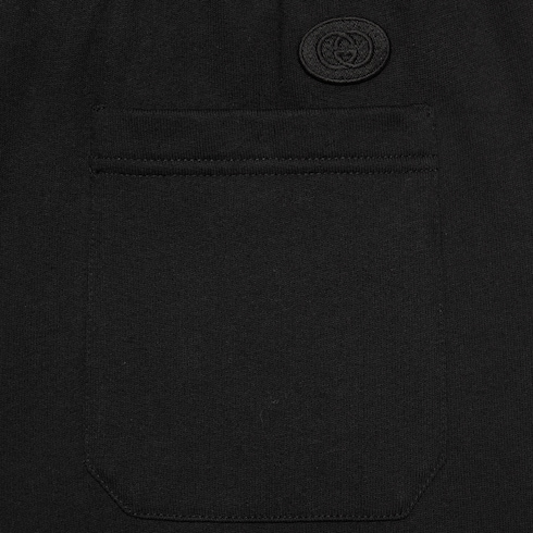 Cotton jersey jogging pant with Web