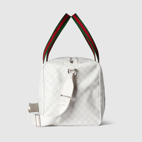 Середина сумка-дафл с лентой Web