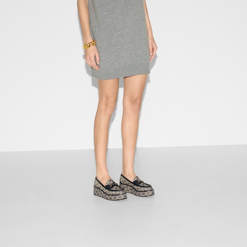 Women's Horsebit wedge loafer