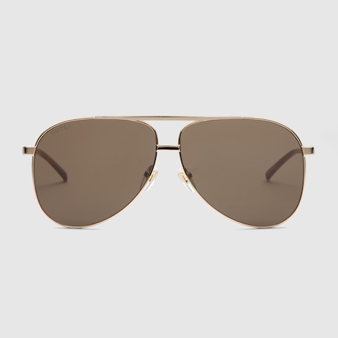 Aviator frame sunglasses