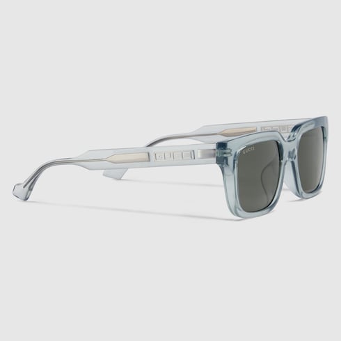Specialized fit rectangular sunglasses