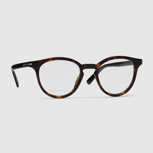 Round optical frame Detail 2