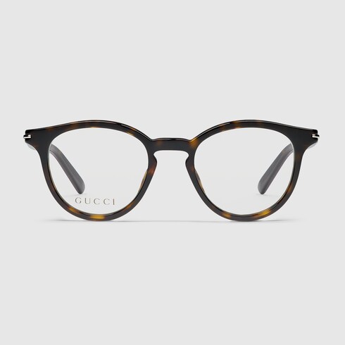 Montura óptica redonda