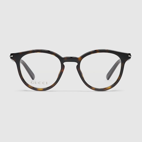 Round optical frame Detail 2