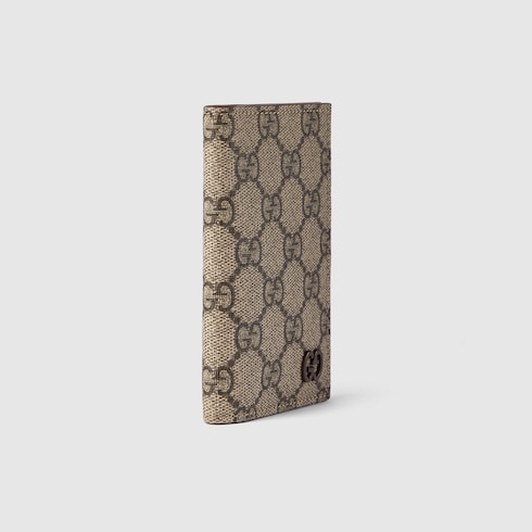 Brown interior GG long card case  Detail 3
