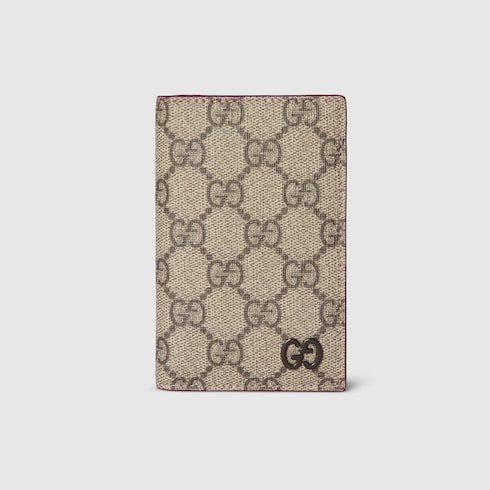 Gucci Rosso Ancora red interior long card case