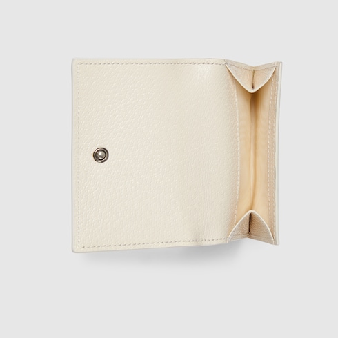 Ivory interior GG tri-fold wallet