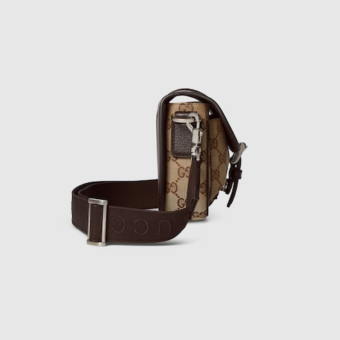 Gucci bag with canvas strap clearance