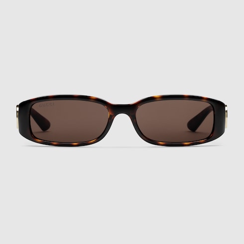 Gafas de sol con marco rectangular