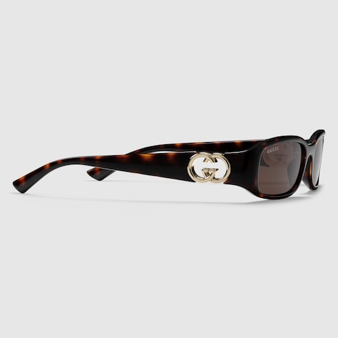 Gafas de sol con marco rectangular
