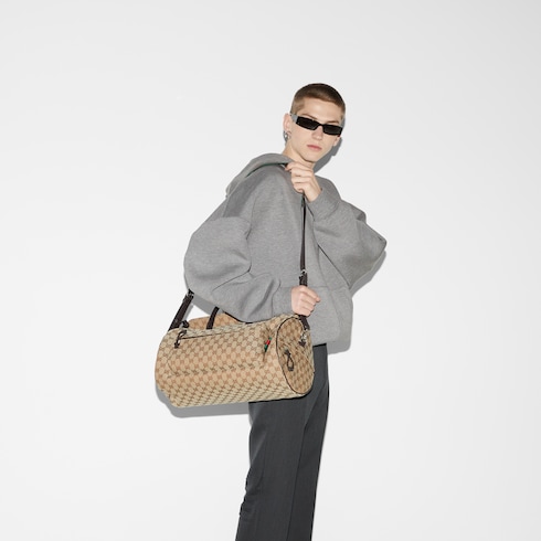 GG canvas small duffle bag 