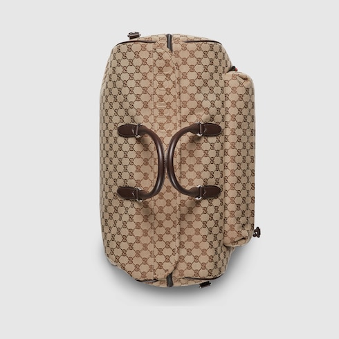 GG canvas large duffle bag