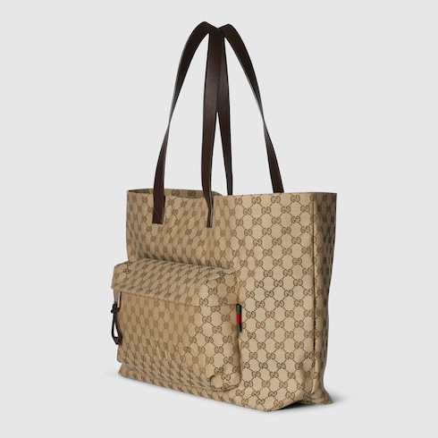 Cabas en toile GG maxi format 