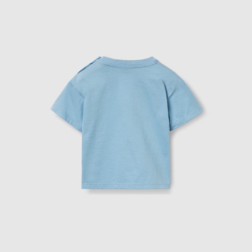 T-shirt neonato in cotone stampato