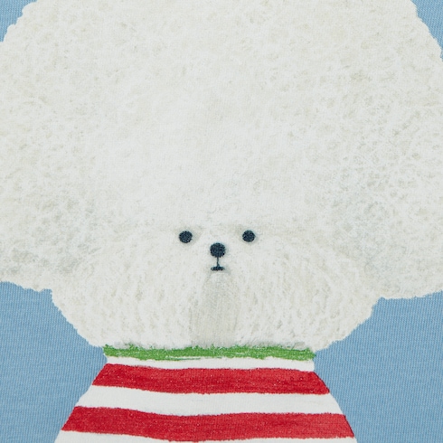 Baby-T-Shirt aus Baumwolle mit Print