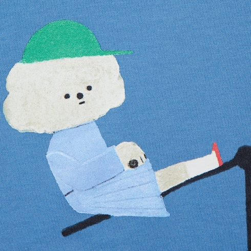 T-shirt neonato in cotone stampato