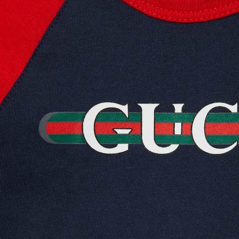T-shirt neonato in cotone stampato
