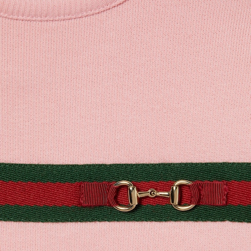 Baby cotton sweatshirt with Web