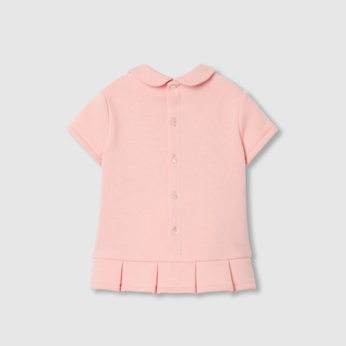 Robe pour bébé en coton avec bande Web