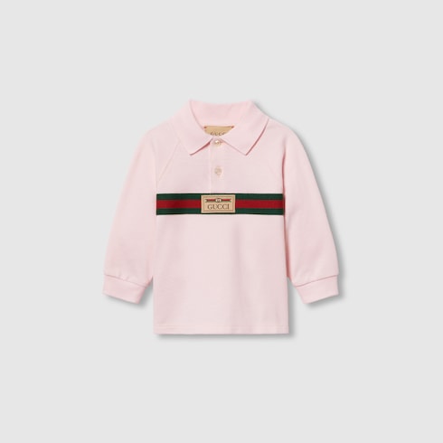 Pink gucci polo online