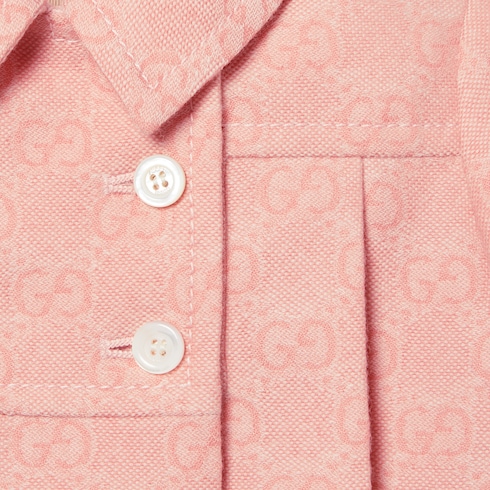 Manteau pour bébé en flanelle de laine GG