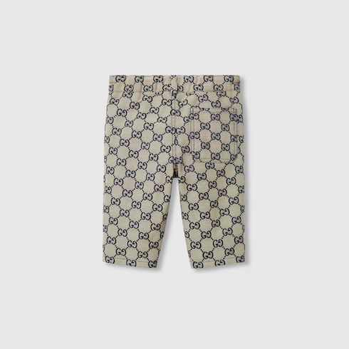Брюки из текстиля с орнаментом GG, 0–1 год