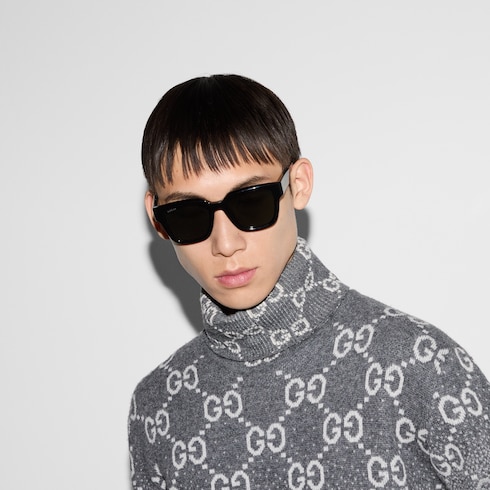 Square frame sunglasses