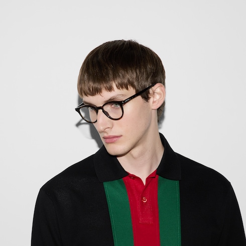 Round optical frame