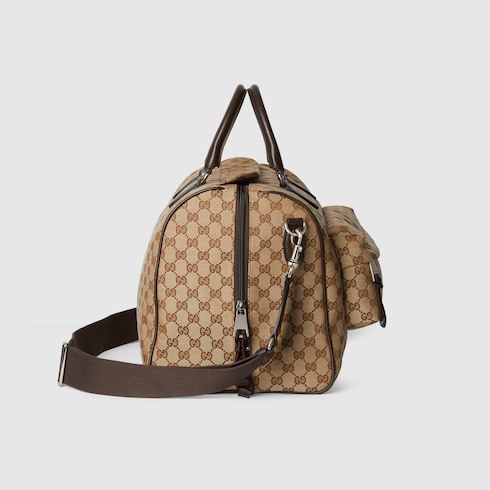 Sac de voyage en toile GG moyen format 