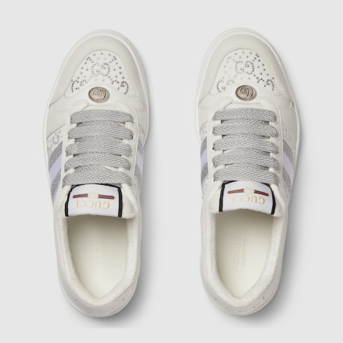 Tenis Screener con GG con cristales para mujer