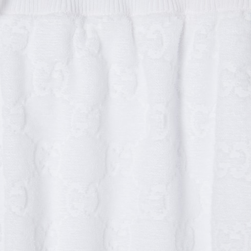 GG terry cloth short with Web